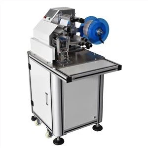 Machine d'étiquetage de fil semi-automatique