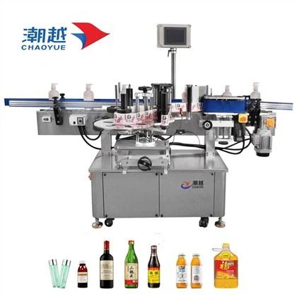 Applicateur d'étiquettes pour bouteilles carrées