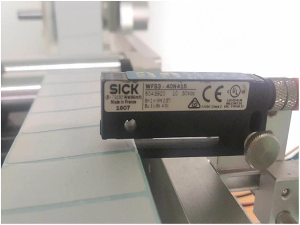 Problème oculaire du capteur et solution de l'étiqueteuse